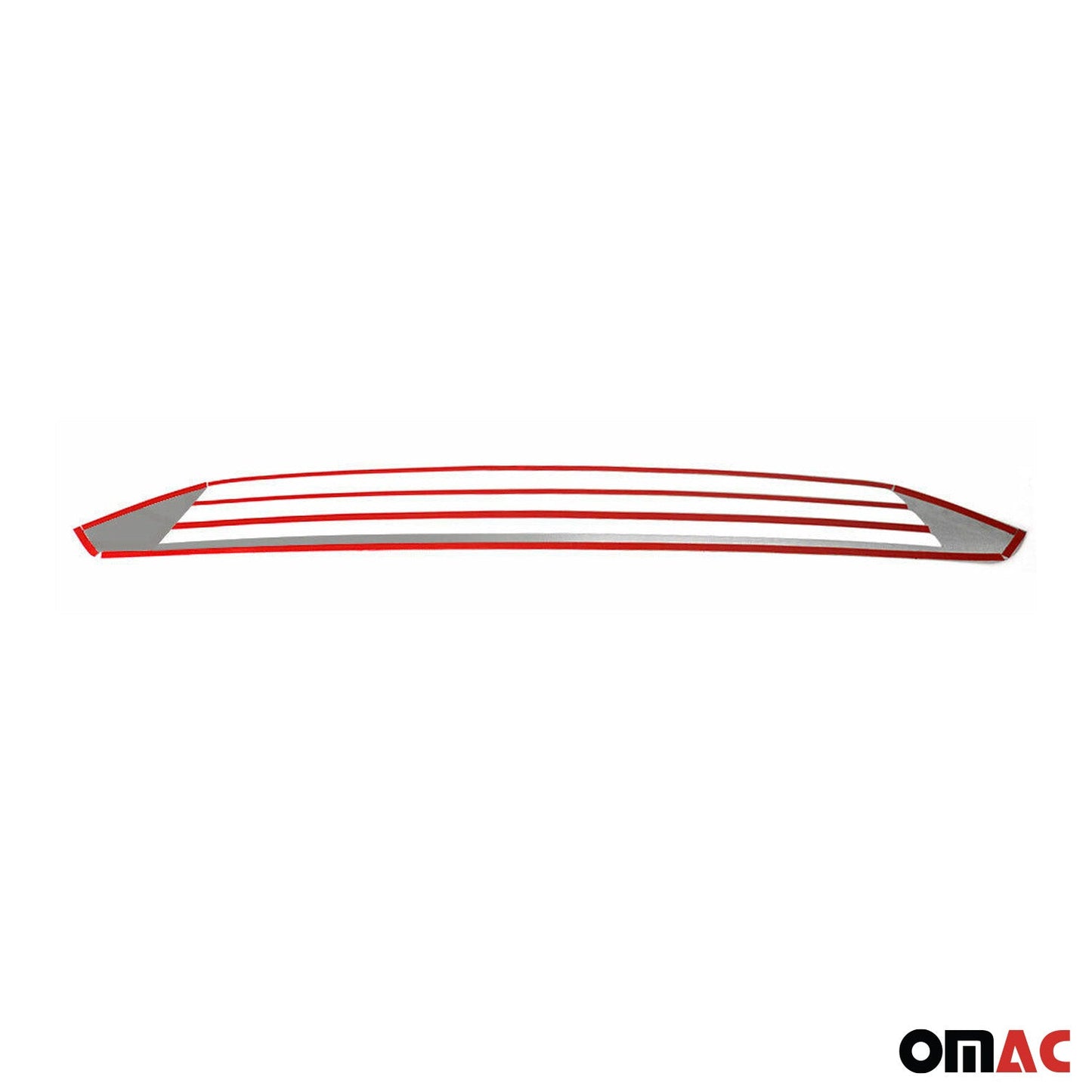 OMAC USA Front Bumper Grill Trim for Van – Fits 2014-2025 RAM ProMaster – Stainless Steel Silver (1 Pc)