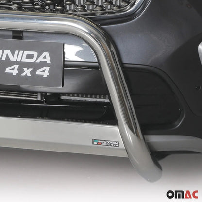 OMAC USA Bull Bar Push Front Bumper Grille for SUVs – Fits 2016–2018 Kia Sorento (Silver, 1Pc)