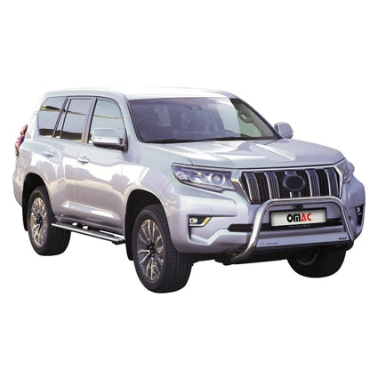 OMAC USA Bull Bar Push Front Bumper Grille for SUVs – Fits 2020–2023 Lexus GX460 (Silver, 1Pc)