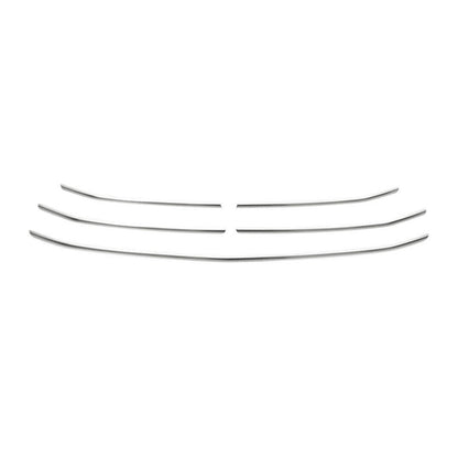 OMAC USA Front Bumper Grill Trim for Van – Fits 2019–2025 Mercedes Sprinter W907/910 – Brushed Stainless Steel Molding, Silver 5-Pc