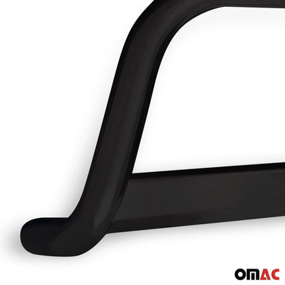 OMAC USA Front Bull Bar for Jeep Renegade – Fits 2015–2018 – Push Front Bumper Grille, Black Stainless Steel, 1-Pc