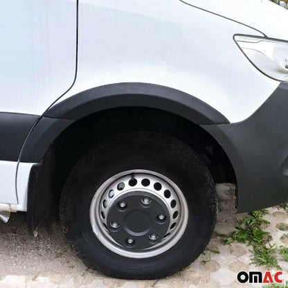 OMAC USA Fender Flares Wheel Arch Protectors for Van – Fits 2019-2025 Mercedes Sprinter W907/W910 – Black (4 Pcs)