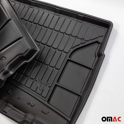 OMAC USA Premium Cargo Liner for Kia Sportage – Fits 2017-2022 Upper Trunk – All Weather Heavy Duty Trunk Mat, Black