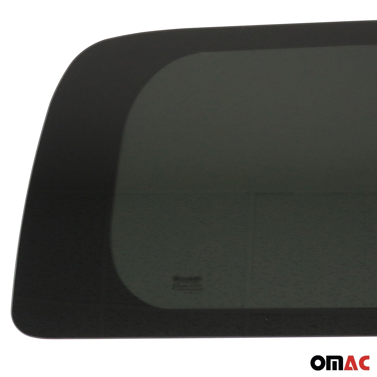 OMAC USA Rear Right Side Window Glass for Vans – Fits 2015–2018 Chevrolet Express L1 Short Wheelbase (Black, 1Pc)