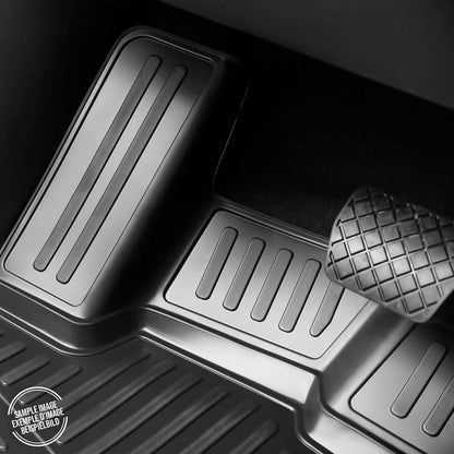 OMAC USA Premium Floor Mats Liners Full Set – Fits 2017–2022 Kia Sportage – All Weather Heavy Duty Black