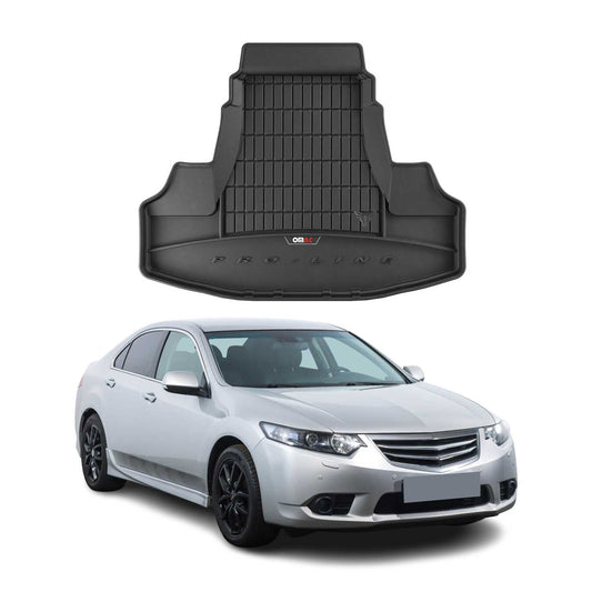OMAC USA Premium Cargo Liner for Honda Accord Sedan – Fits 2008-2012 – All Weather Heavy Duty TPE Rubber Trunk Mat, Black