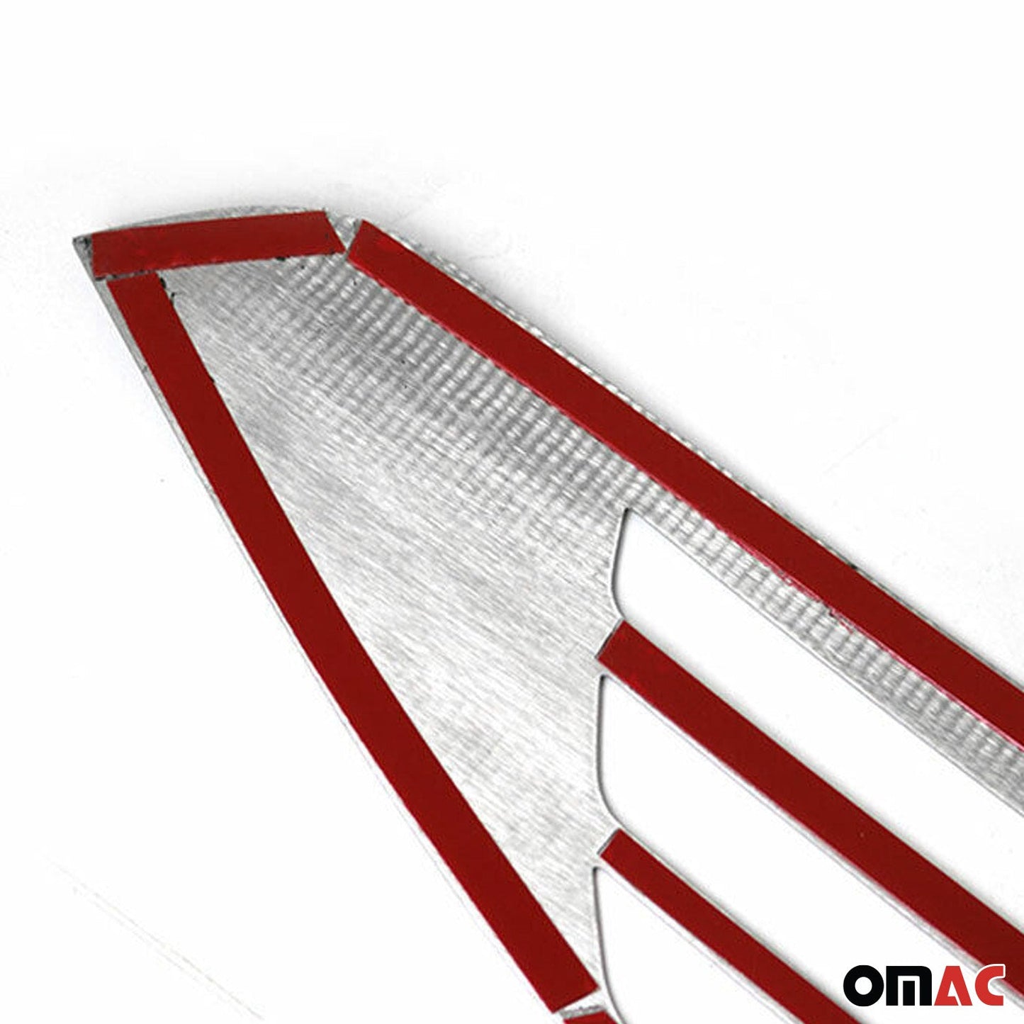 OMAC USA Front Bumper Grill Trim for Van – Fits 2014-2025 RAM ProMaster – Stainless Steel Silver (1 Pc)