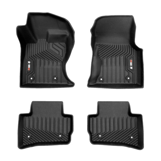 OMAC USA Premium Floor Mats Liners for SUV – Fits 2017–2025 Jaguar F-Pace – All Weather Heavy Duty Black (4 Pcs)