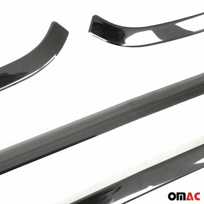 OMAC USA Front Bumper Grill Trim for Van – Fits 2019-2025 Mercedes Sprinter W907/910 – Stainless Steel Dark Chrome, 4 Pcs