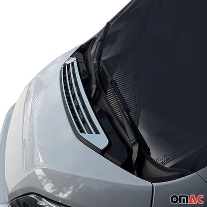 OMAC USA Front Bumper Grill Trim for Van – Fits 2014-2025 RAM ProMaster – Stainless Steel Silver (1 Pc)