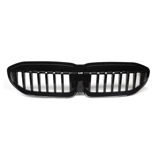 OMAC USA Front Kidney Grille for Cars – Fits 2019–2022 BMW 3 Series G20 Sedan Without 360 Hole (1Pc, Black)