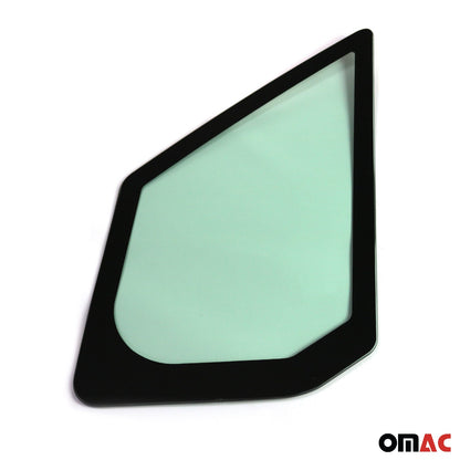 OMAC USA Quarter Window Glass Passenger Side for Vans – Fits 2010–2013 Ford Transit Connect L1/L2 (Green, 1Pc)