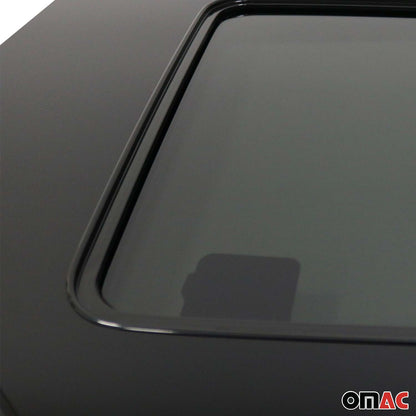 OMAC USA Sliding Rear Left Window Glass for Vans – Fits 2010–2018 Mercedes Sprinter W906 L2 (Black, 1Pc)