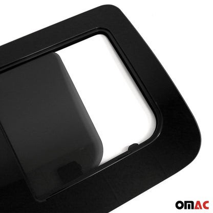 OMAC USA Sliding Window Glass for Vans – Fits 2019–2025 Mercedes Sprinter W907/W910 Right Sliding Door L2, L3, L4 (Black, 1Pc)
