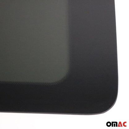 OMAC USA Right Side Front Window Glass for Cargo Van – Fits 2016–2024 Mercedes Metris L2/L3 – Black Tempered Replacement Auto Glass (1 Pc)