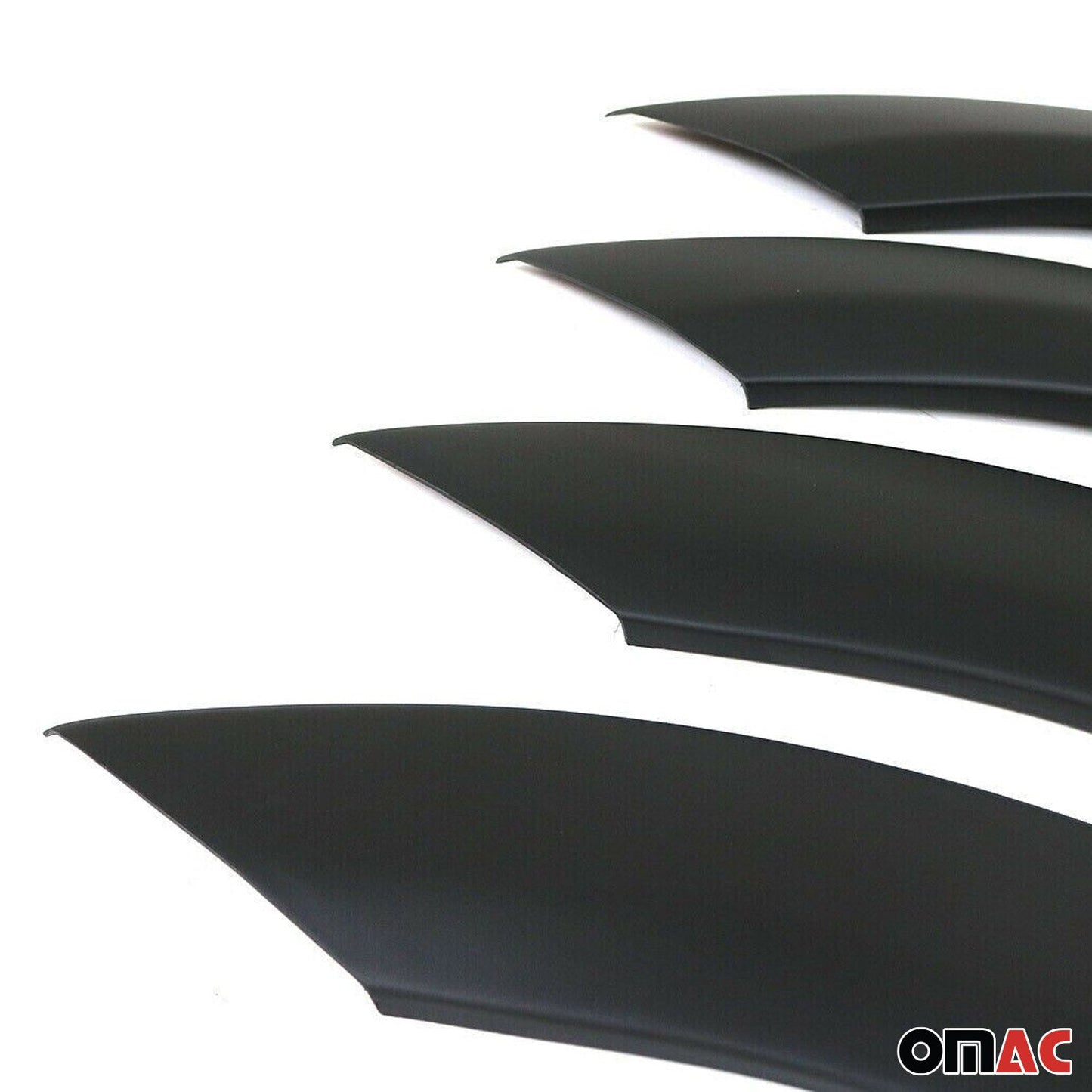 OMAC USA Fender Flares Wheel Arch Protectors for Van – Fits 2019-2025 Mercedes Sprinter W907/W910 – Black (4 Pcs)