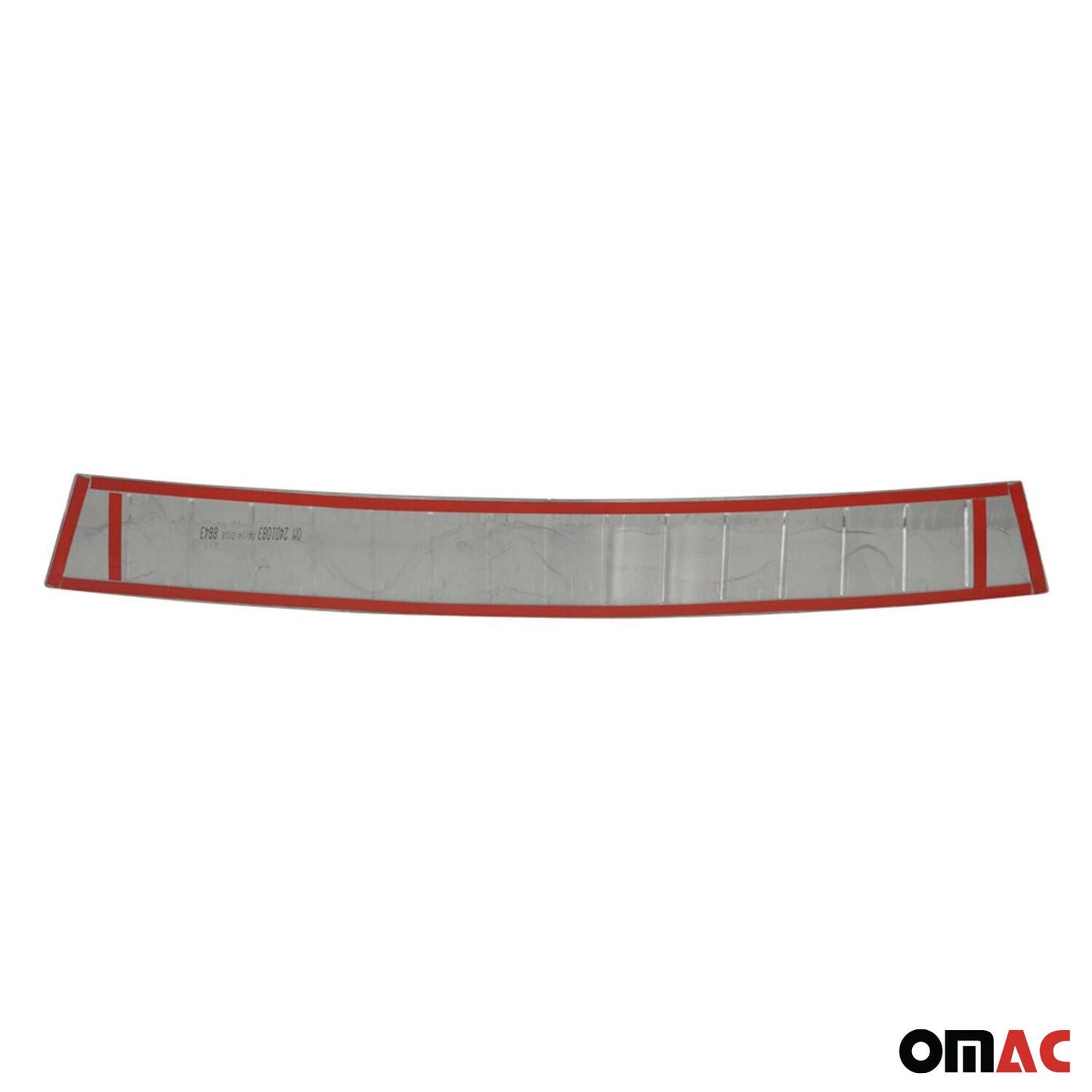 OMAC USA Front Bumper Grill Trim Molding for SUVs – Fits 2007–2012 Dodge Nitro - 1Pc (Stainless Steel, Chrome)