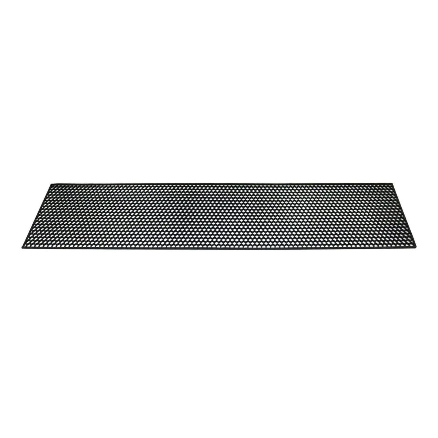 OMAC USA Trimmable Honeycomb Mesh Grille Insert – Universal Fit Front Bumper/Spoiler – Black ABS Plastic, 39.37"x9.44"