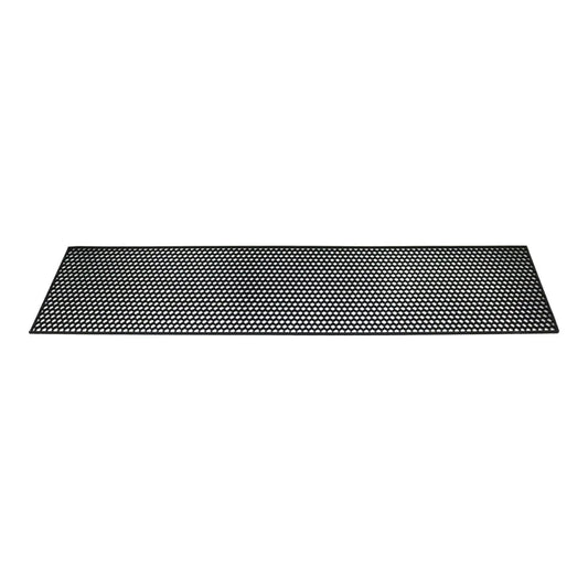 OMAC USA Trimmable Honeycomb Mesh Grille Insert – Universal Fit Front Bumper/Spoiler – Black ABS Plastic, 39.37"x9.44"