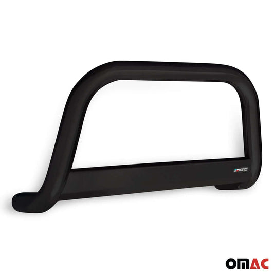 OMAC USA Bull Bar Push Front Bumper Grille Guard – Fits 2011–2014 Jeep Grand Cherokee – Black Steel, 1 Pc