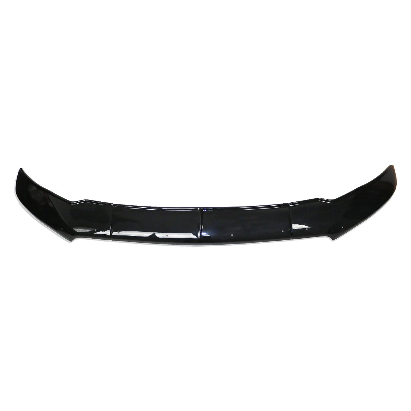 OMAC USA Front Bug Shield Hood Deflector for Van – Fits 2019-2025 Mercedes Sprinter W907/W910 – Black Acrylic (3 Pcs)