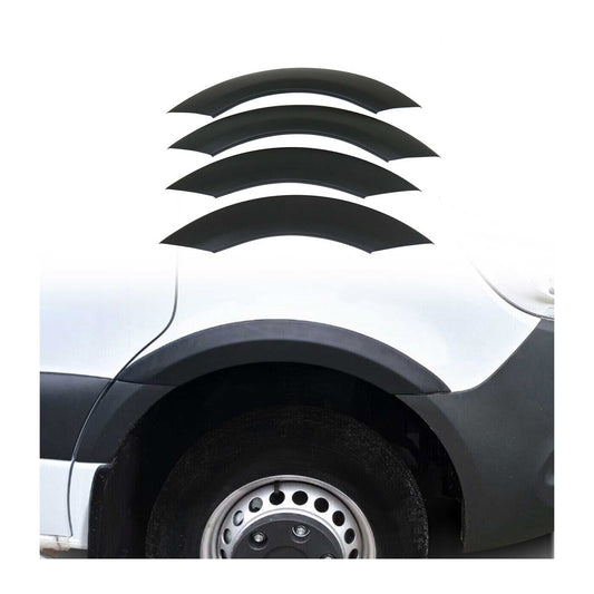 OMAC USA Fender Flares Wheel Arch Protectors for Van – Fits 2019-2025 Mercedes Sprinter W907/W910 – Black (4 Pcs)