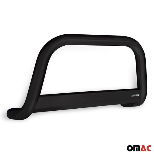 OMAC USA Bull Bar Push Front Bumper Grille for SUVs – Fits 2010–2012 Mazda CX-7 (Black Steel, 1Pc)