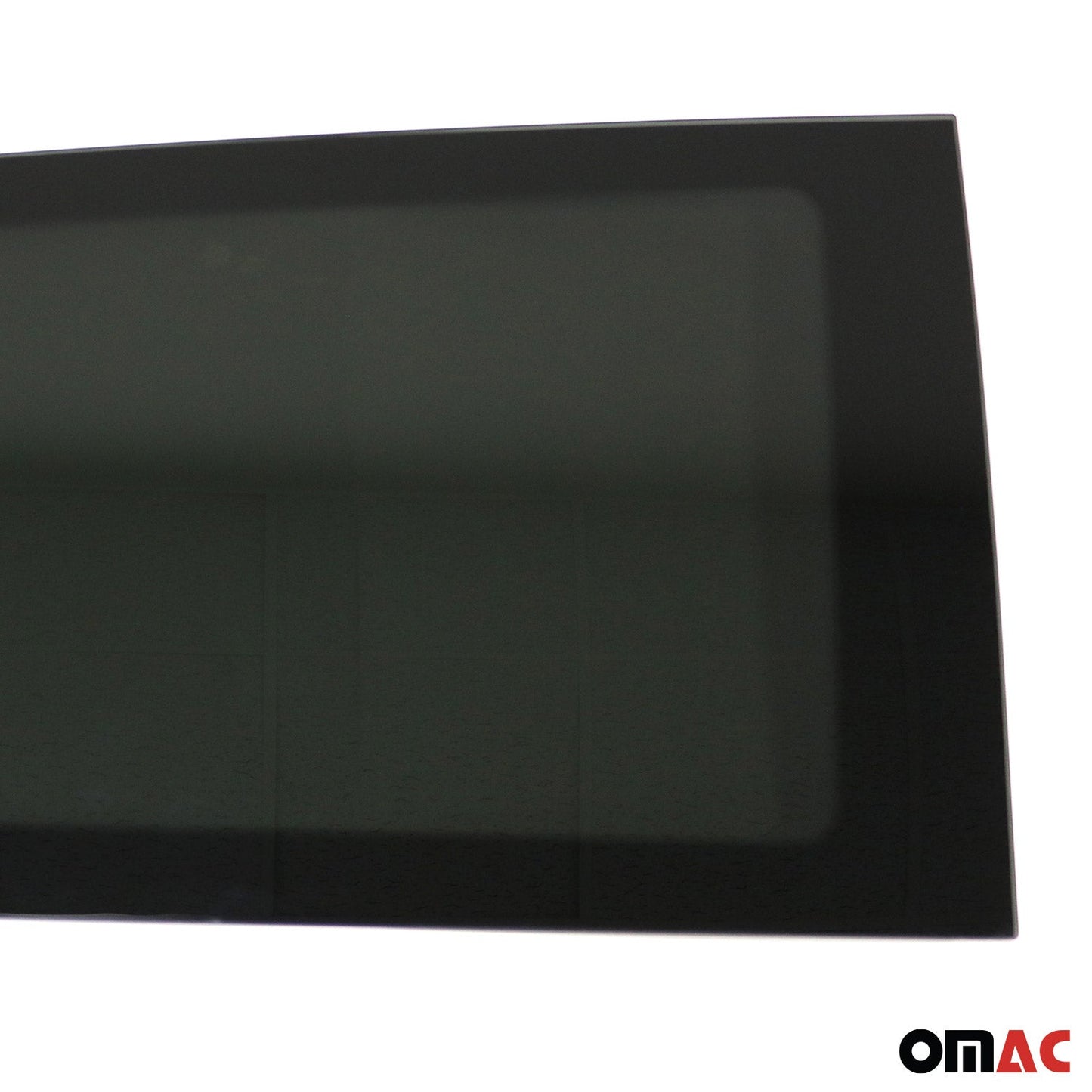 OMAC USA Right Side Rear Window Glass for Cargo Van – Fits 2016–2024 Mercedes Metris L2 MWB – Tempered Black Replacement Auto Glass (1 Pc)