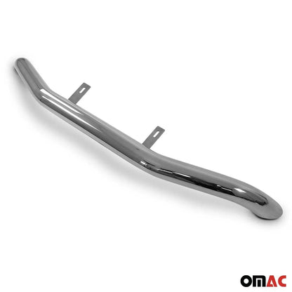OMAC USA Bull Bar Push Front Bumper Grille for Vans – Fits 2006–2018 Mercedes Sprinter W906 (Silver, 1Pc)