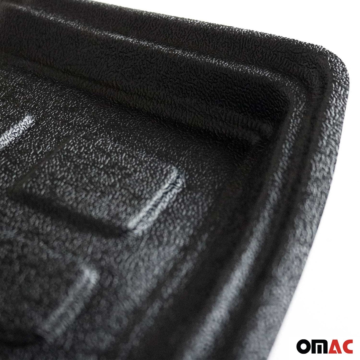 OMAC USA Cargo Liner Trunk Rubber Mat for SUV – Fits with 2018-2025 Audi Q5 / Q5 PHEV / SQ5 – All Weather, Black (1PC)