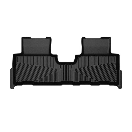 OMAC USA Premium Rear Floor Mats Liners for SUV – Fits 2018–2024 GMC Terrain / Terrain Denali – Second Row All Weather Heavy Duty Black