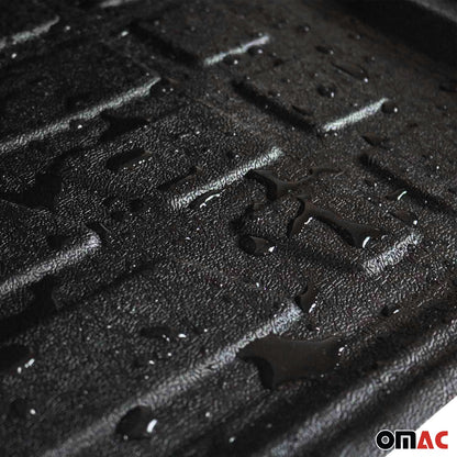 OMAC USA Cargo Liner Trunk Rubber Mat for SUV – Fits with 2018-2025 Audi Q5 / Q5 PHEV / SQ5 – All Weather, Black (1PC)