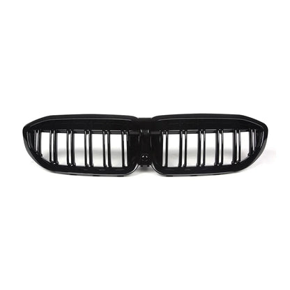 OMAC USA Front Kidney Grille for Cars – Fits 2019–2022 BMW 3-Series G20 M3 Sedan (Black, 1Pc)