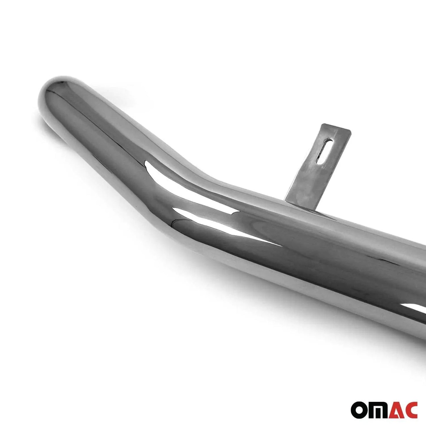OMAC USA Bull Bar Push Front Bumper Grille for Vans – Fits 2006–2018 Mercedes Sprinter W906 (Silver, 1Pc)