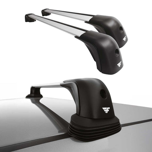 OMAC USA Roof Rack Cross Bars Luggage Carrier for Car – Fits with 2014-2019 BMW 3 Series GT F34 (2 Pcs, Silver, Aluminum)