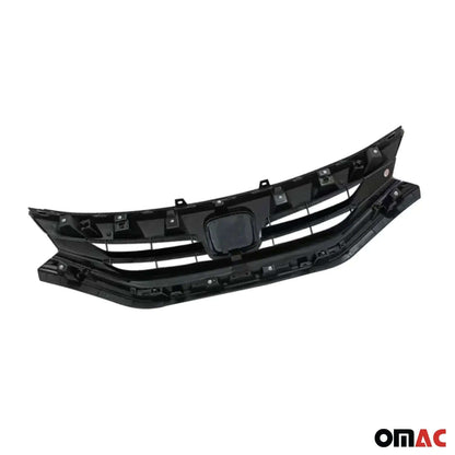 OMAC USA Front Bumper Grille Set for Honda Civic Si – Fits 2016–2018 – 3-Piece Plastic Replacement, Custom Fit