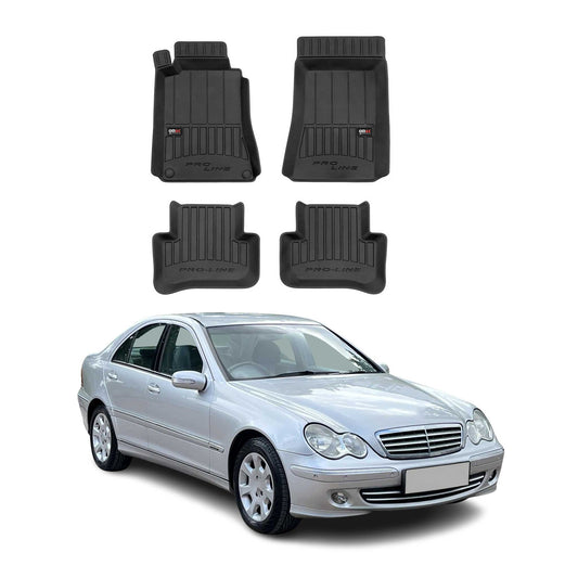 OMAC USA Premium Floor Mats Liners for Cars – Fits 2009-2013 Subaru Forester (Black, 4 Pcs, All Weather Heavy Duty)