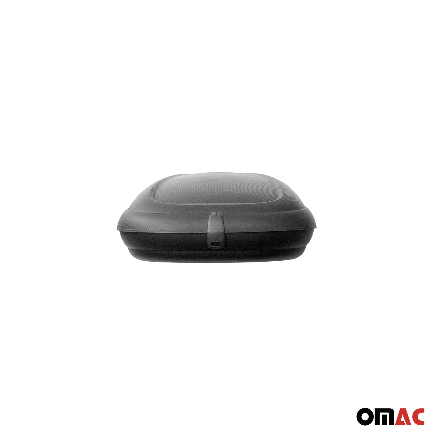OMAC USA Roof Cargo Box for Car/SUV – 11.3 Cu Ft Rooftop Luggage Carrier – Carbon Fiber Textured (1 Pc)