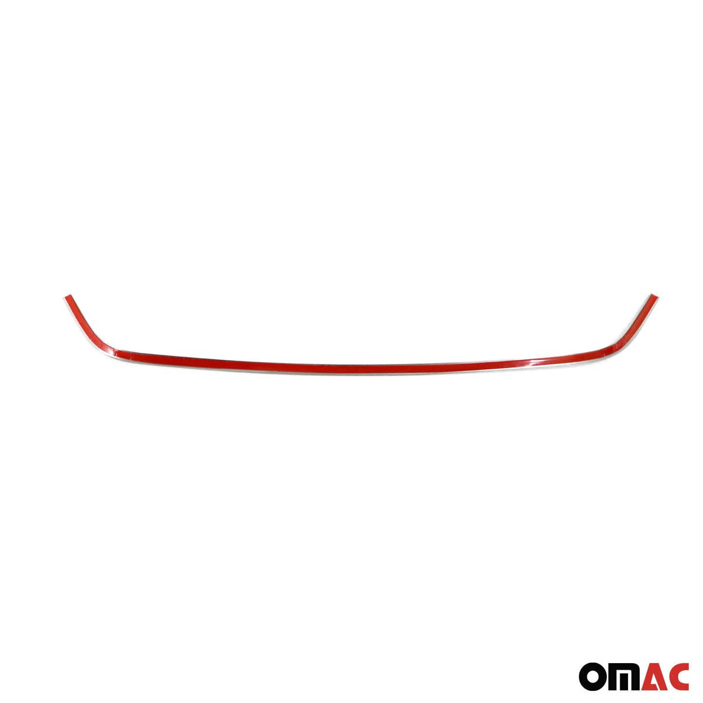 OMAC USA Front Bumper Grill Trim Molding for Cars – Fits 2012–2017 Kia Rio Hatchback (Stainless Steel, Silver, 1Pc)