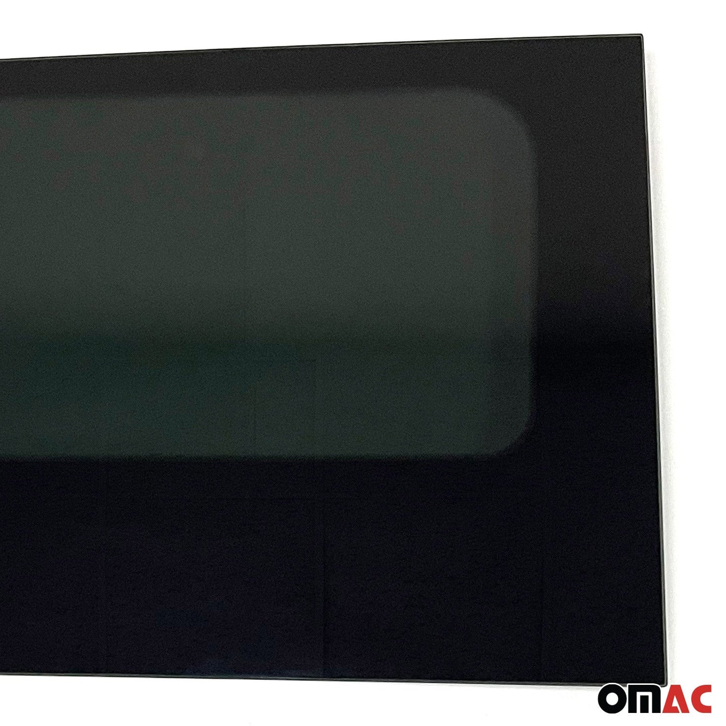 OMAC USA Right Sliding Door Window Glass – Fits 2010–2013 Ford Transit Connect L1/L2 – Black Tempered Auto Glass Replacement (1 Pc)