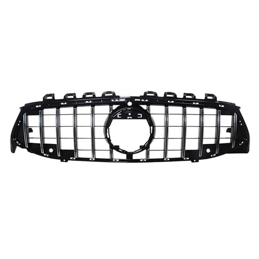 OMAC USA Front Bumper Grille for Cars – Fits 2020–2024 Mercedes CLA C118 (Silver, 1Pc)