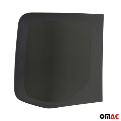 OMAC USA Right Barn Door Window Glass – Fits 2019–2025 Mercedes Sprinter W907/W910 L1–L4 – Black Tempered Auto Glass Replacement (1 Pc)