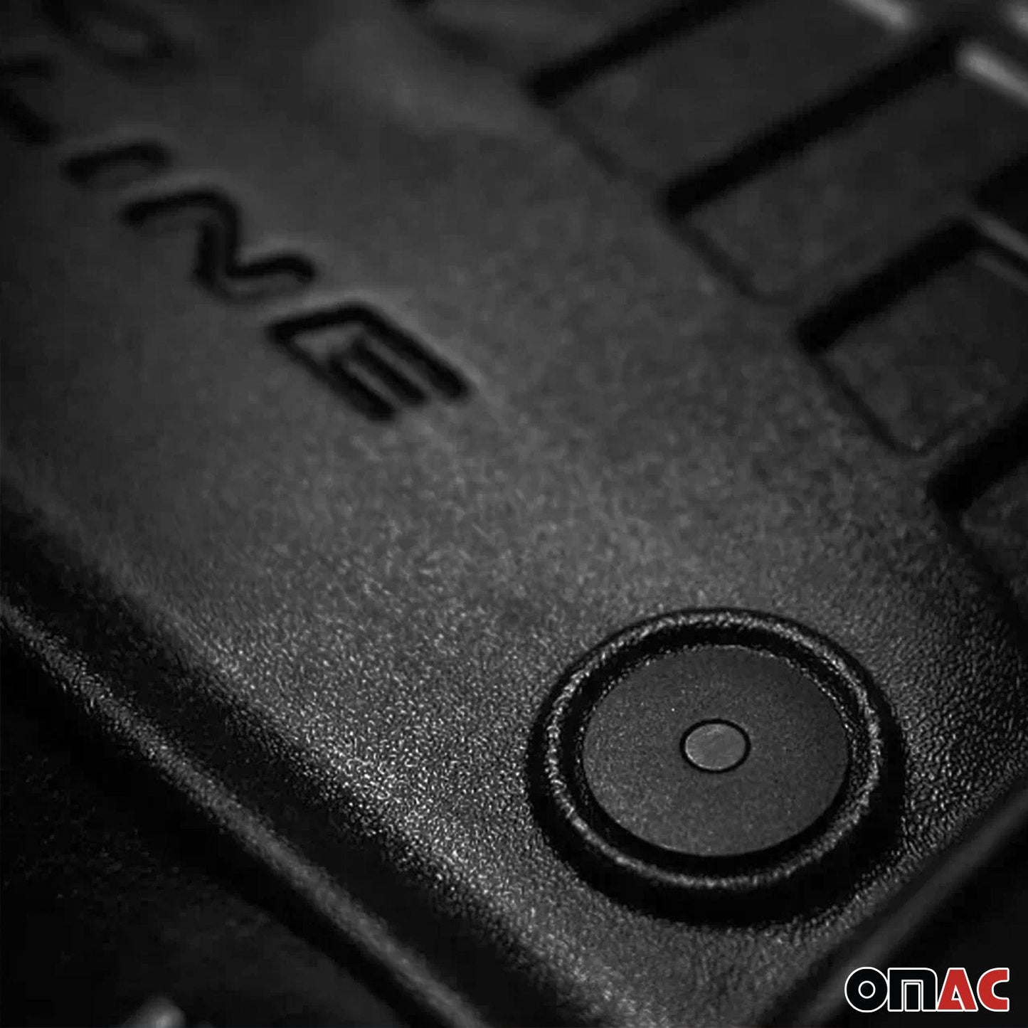 Omac USA Premium Rubber Floor Mats Liners for Cars – Fits with 2016-2023 Mazda CX-3 (4 Pcs)