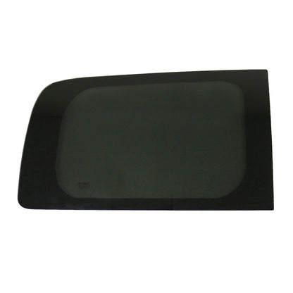 OMAC USA Rear Right Side Window Glass for Vans – Fits 2015–2018 Chevrolet Express L1 Short Wheelbase (Black, 1Pc)