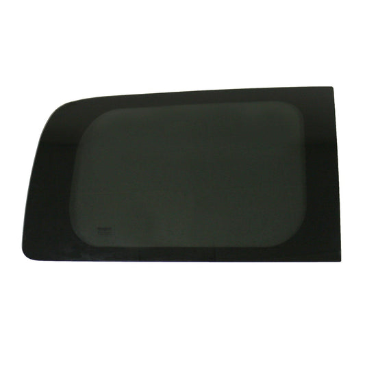 OMAC USA Rear Right Side Window Glass for Vans – Fits 2015–2018 Chevrolet Express L1 Short Wheelbase (Black, 1Pc)