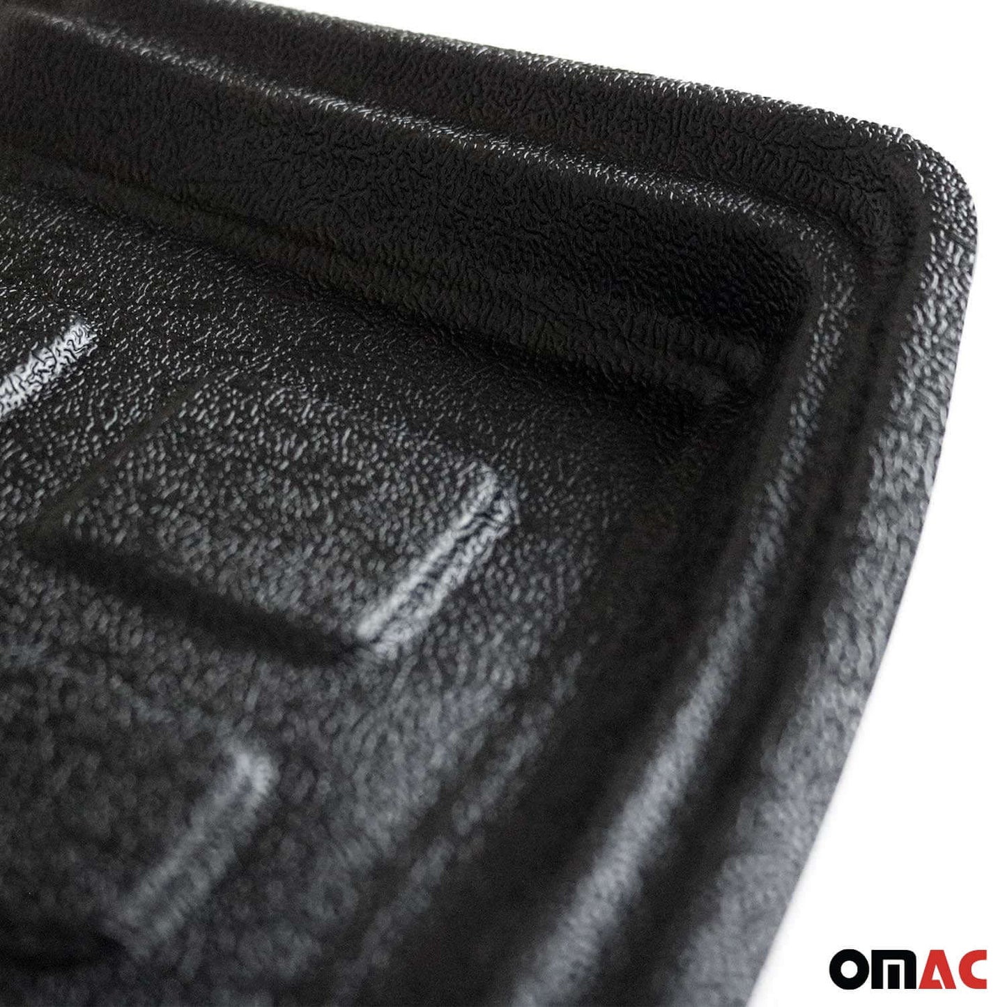 OMAC USA Semi-Custom Fit Cargo Liner Trunk Mat for SUVs – Fits 2017–2022 Kia Sportage (Black, Waterproof)
