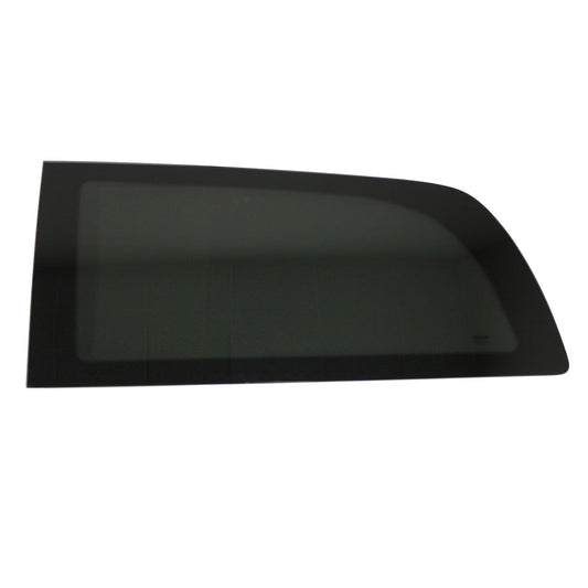 OMAC USA Left Side Rear Window Glass for Cargo Van – Fits 2016–2024 Mercedes Metris L2 MWB – Black Tempered Replacement Auto Glass (1 Pc)