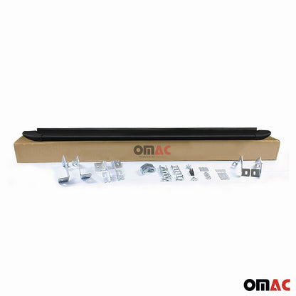Omac USA Aluminum Running Boards, Side Steps for SUV – Fits with 2016-2020 Kia Sorento – Black (2 Pcs)
