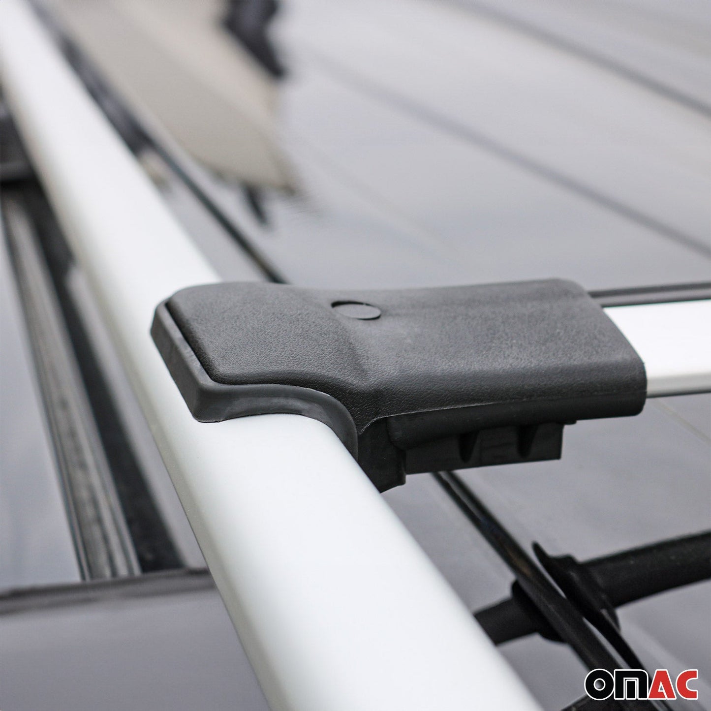 Omac USA Roof Rack Cross Bars Luggage Carrier for SUV – Fits with 2015-2023 Jeep Renegade (2 Pcs, Silver, Aluminum)