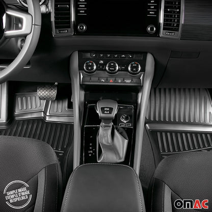 Omac USA Premium Rubber Floor Mats Liners for Cars – Fits with 2014-2018 BMW X5 F15/F85 (4 Pcs)